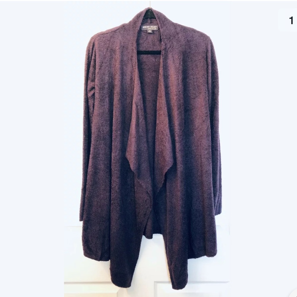 Barefoot Dreams bamboo chic lite cardigan sweater
